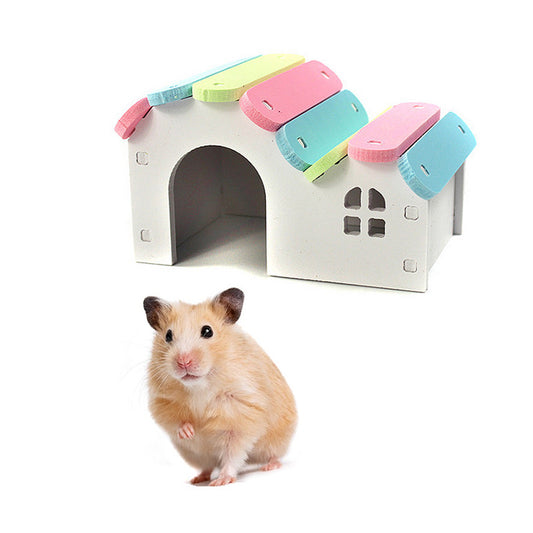 House-Shaped Hamster Nest