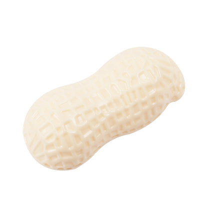 Peanut-Shaped Squeaky Dog Toy