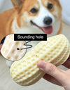 Peanut-Shaped Squeaky Dog Toy