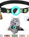 Yellow Green Fabulous Geometric Pattern Cat Collar With Bell