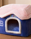 Warm and Durable Pet Shelter with Plush Interior