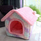 Warm and Durable Pet Shelter with Plush Interior