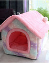 Warm and Durable Pet Shelter with Plush Interior