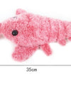 Electric Jumping Shrimp Plush Toy