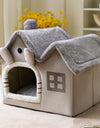 Warm and Durable Pet Shelter with Plush Interior