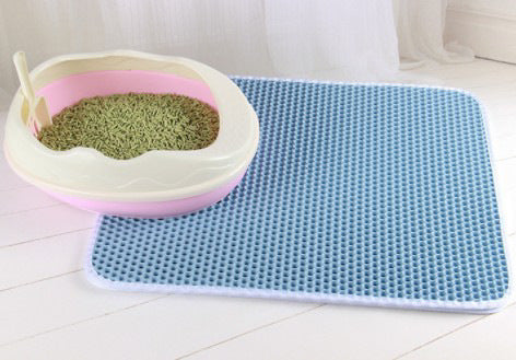 Honeycomb Cat Litter Mat: Leak-Proof Protection