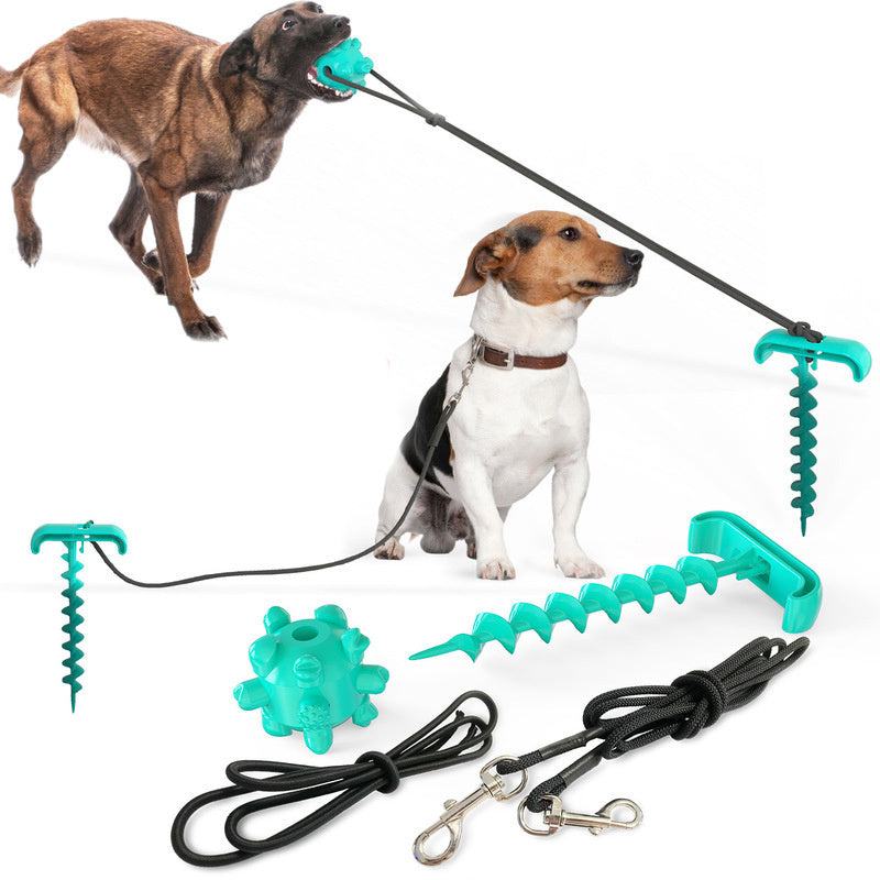 PawVenture Outdoor Dog Leash & Toy Set