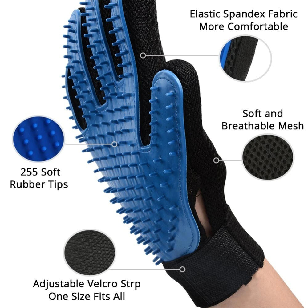 Pet Massage and Deshedding Glove