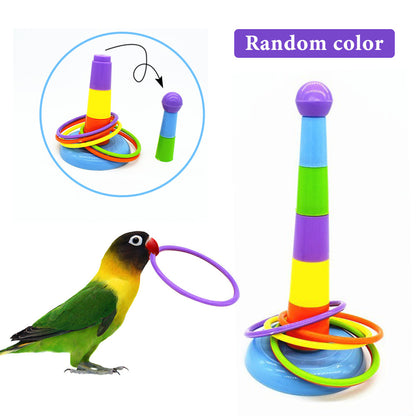 Mult-Color Bird Entertainment Toy