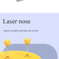 Cat Teasing Robot Laser Toy: Laser nose