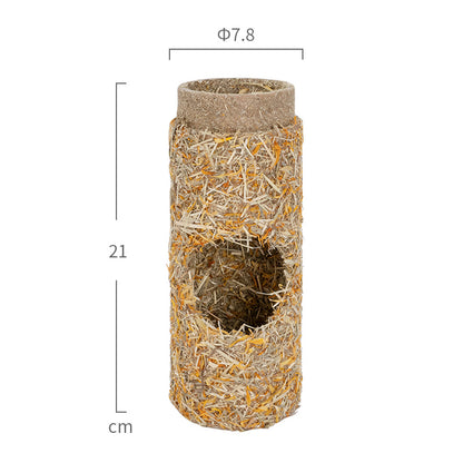 Hamster Haven Tunnel Grass Toy