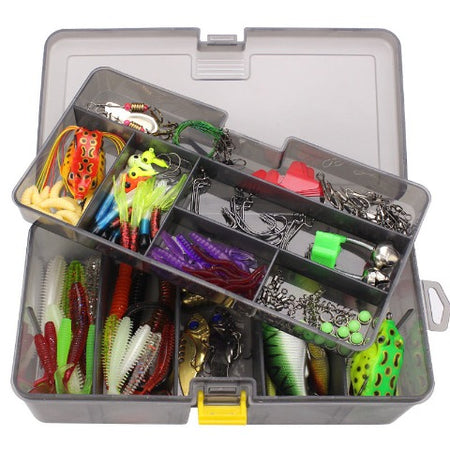 Multifunctional Bait&Fish Ditch Accessories Set: open