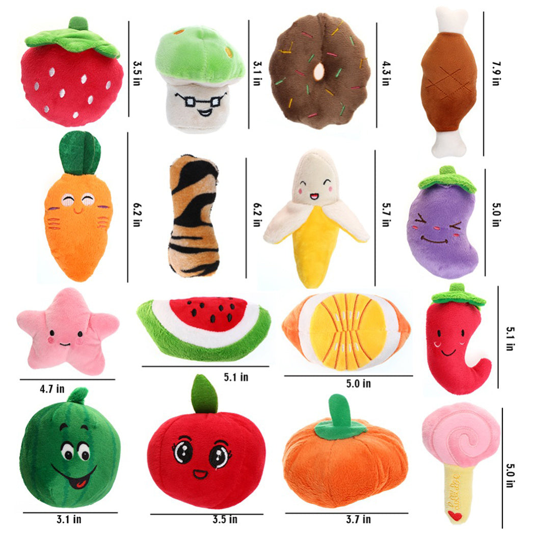 Cute Vegetable and Fruit Plushes