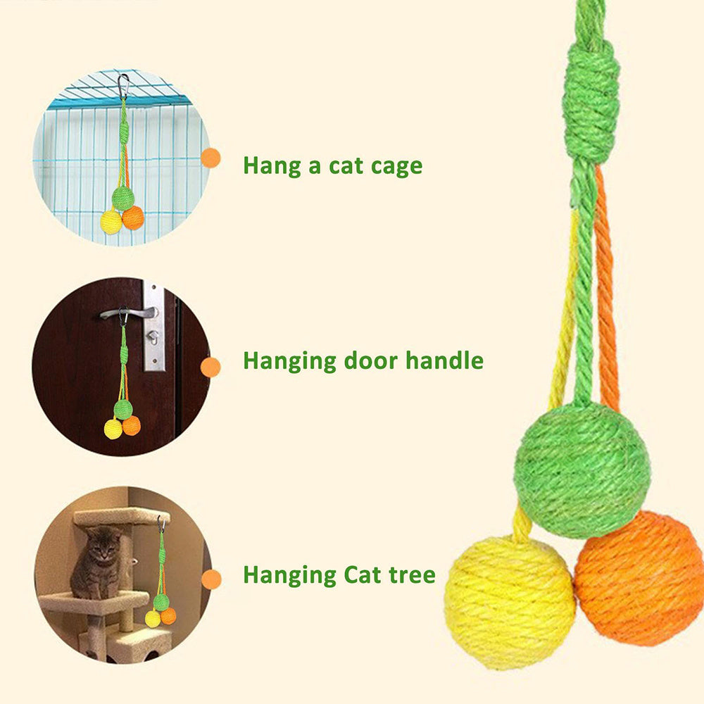 Chewable Kitten Toy Ball