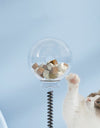 2-in-1 Cat Treat Dispenser Toy