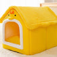 Warm and Durable Pet Shelter with Plush Interior