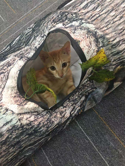Tunnel interactif pour chats TreeTrail