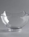 Cat Head Transparent Double Bowl