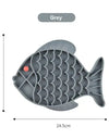 Fish-Shaped Slow Feeding Tray for Cats