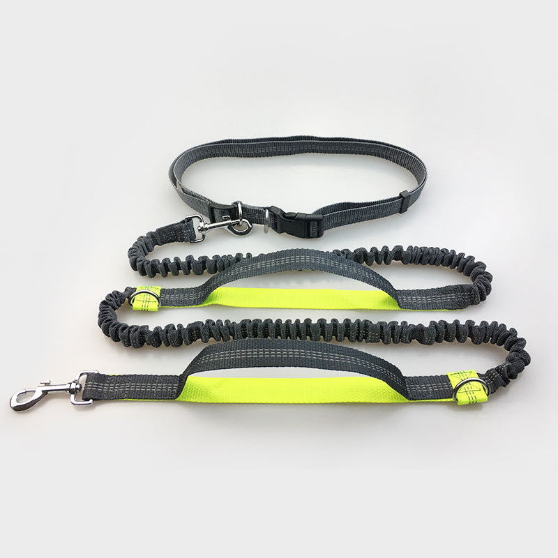 Multi-Function Running Reflective Pull Leash