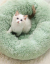 Calming Plush Cat Bed