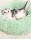 Calming Plush Cat Bed