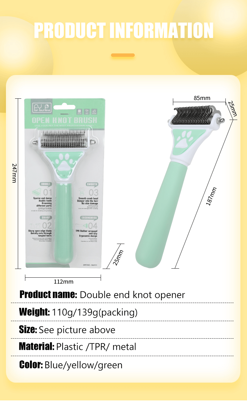 Double-Sided Pet Hair Remover