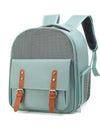 Green Convenient Cat Carrier Backpack