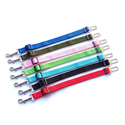 Ceinture de sécurité réglable pour animaux de compagnie