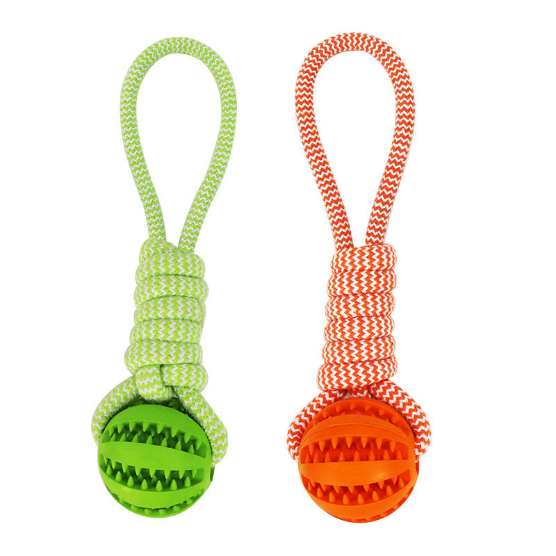 PlayPup Tug-n-Chew Ball Rope Toy