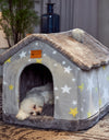 Warm and Durable Pet Shelter with Plush Interior