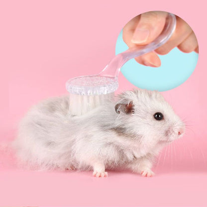 Brosse de spa moelleuse pour hamster