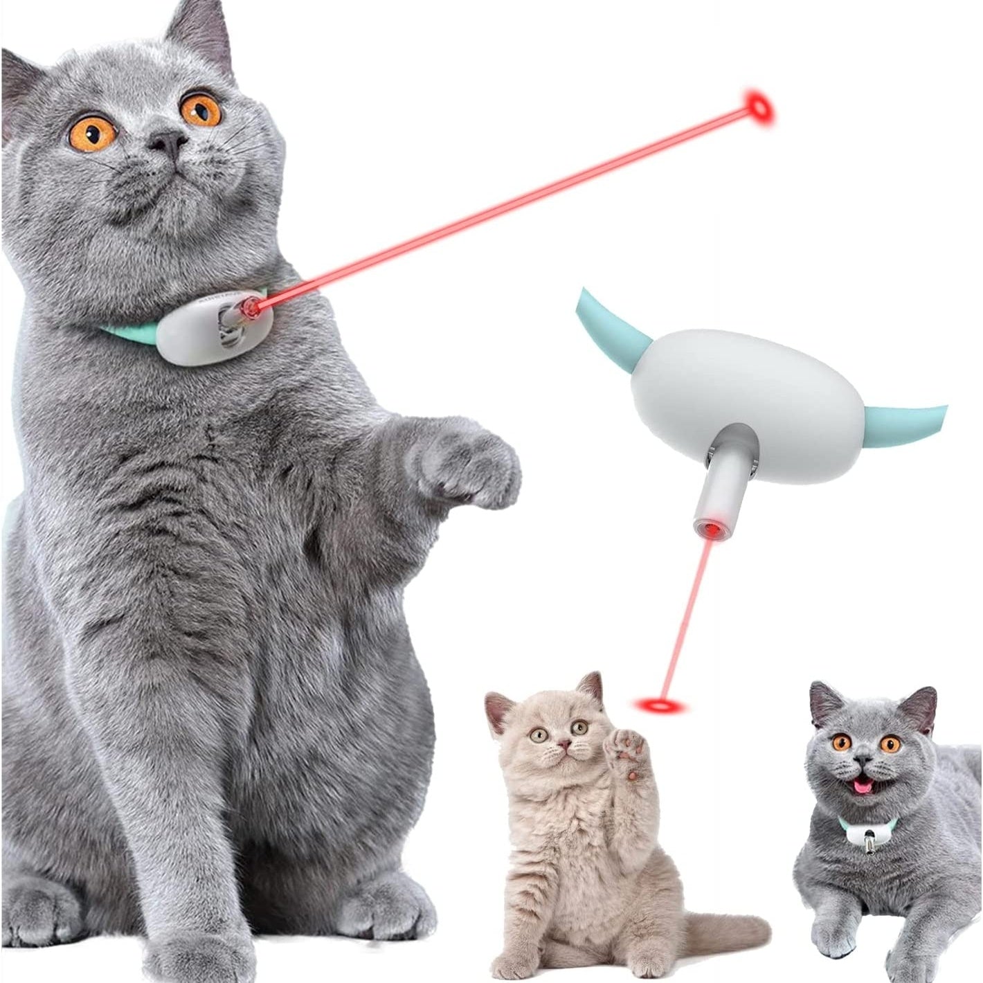 SmartPaws Automatic Laser Cat Collar