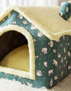 Warm and Durable Pet Shelter with Plush Interior