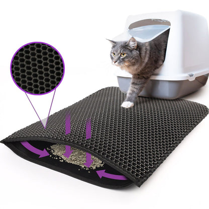 PerfectPaws Cat Litter Mat: Soft, Durable, and Waterproof Solution