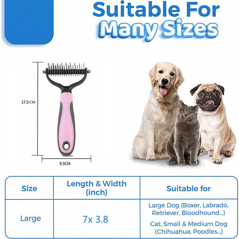 PawsGlide DualGroom Brush