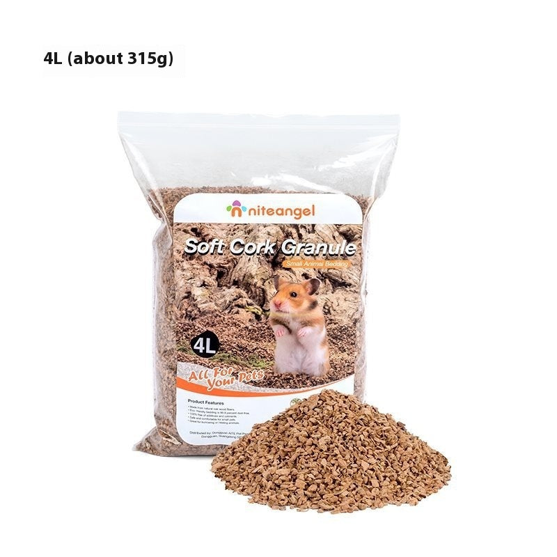 Oak Cork Hamster Digging Bedding