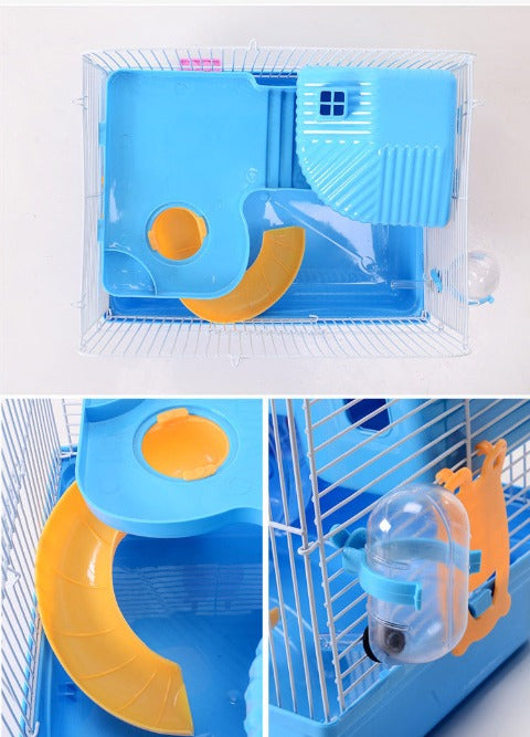 Luxurious Three-storey Hamster Villa Cage: features