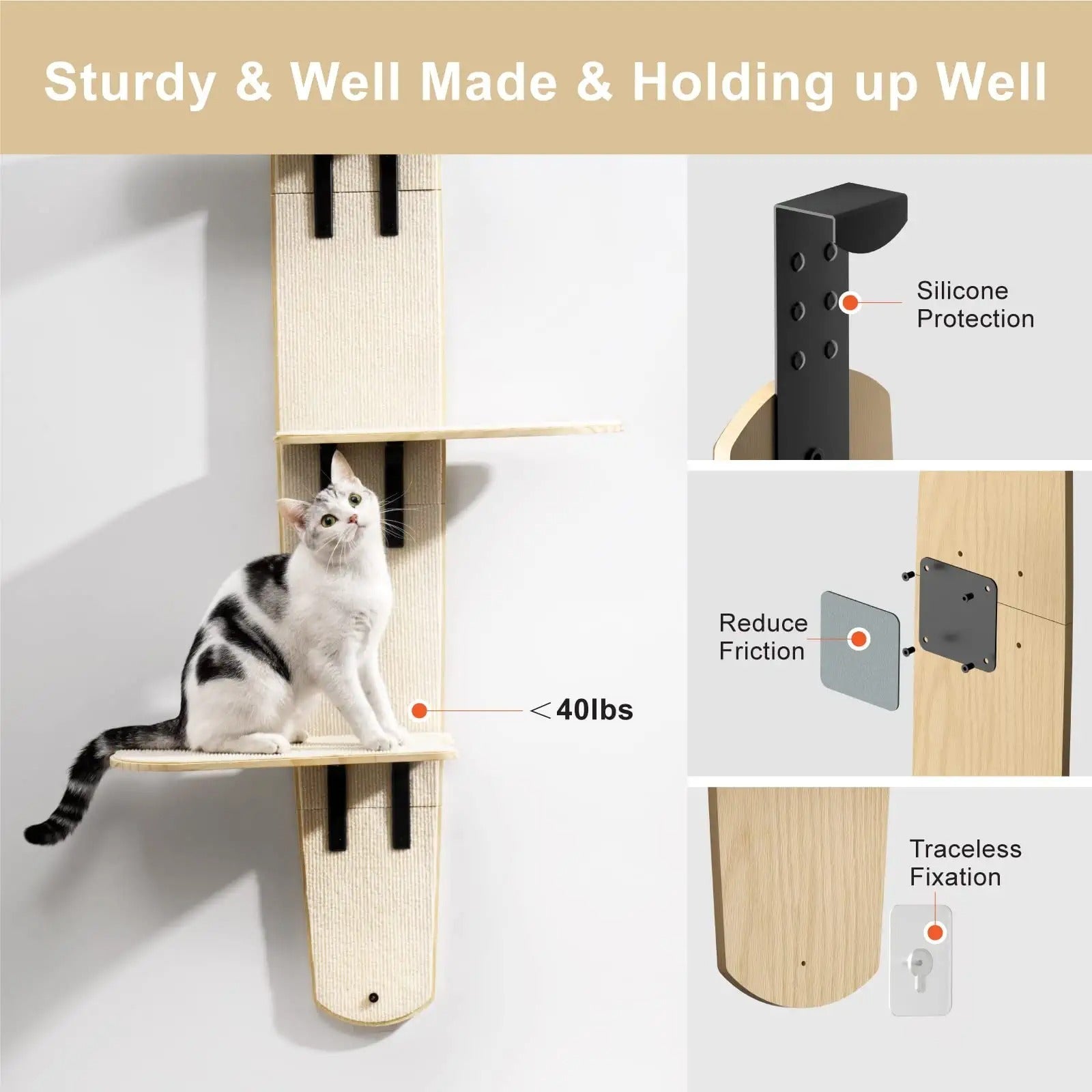 Vertical Cat Door Climber