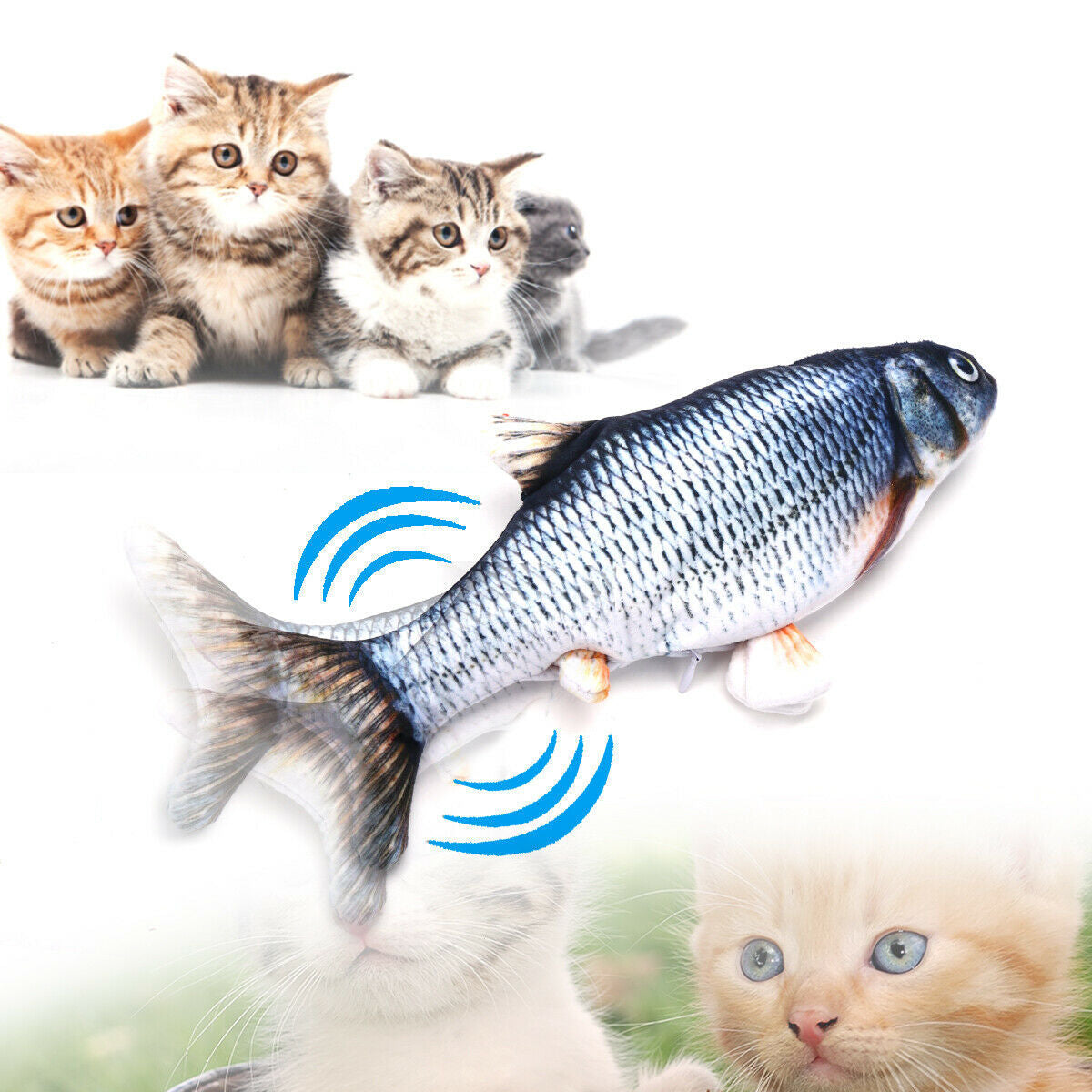 Electronic Fish Cat Toy