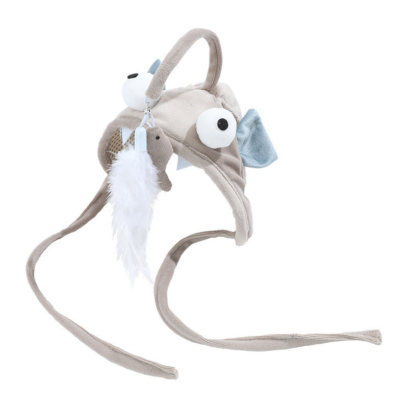 Head-Mounted Cat Toy