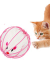 Colorful Cage Mouse Cat Toy