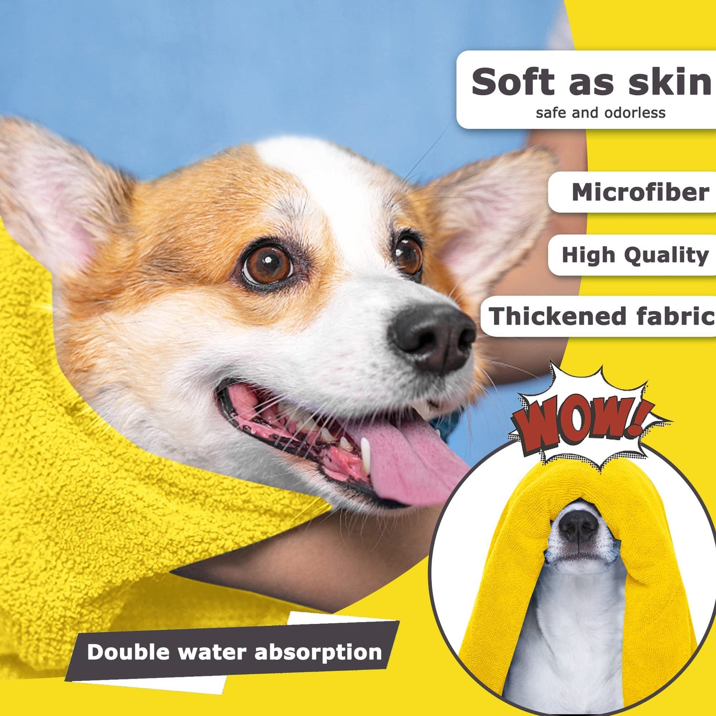 Super Absorbent Pet Towels