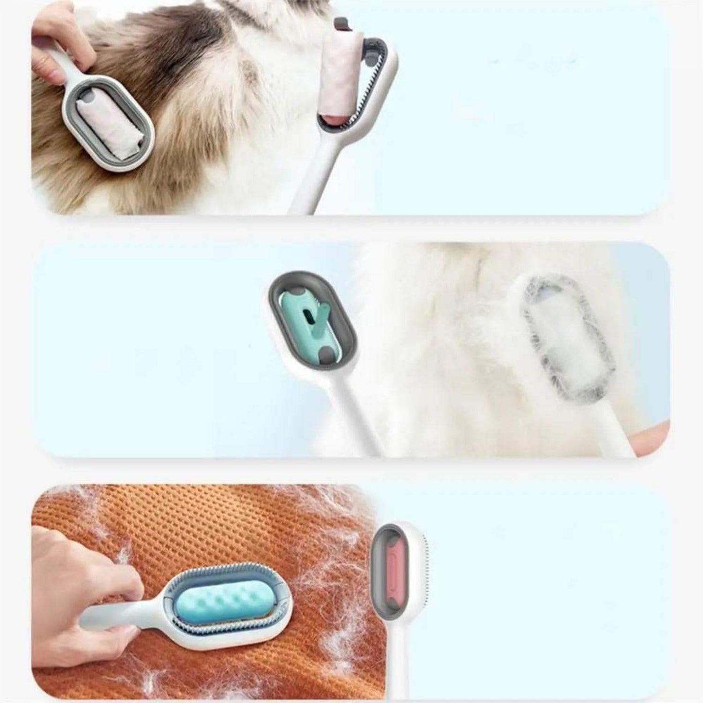 Water-Infused Cat Grooming Brush