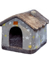 Warm and Durable Pet Shelter with Plush Interior