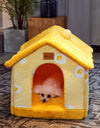 Warm and Durable Pet Shelter with Plush Interior