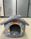 Warm and Durable Pet Shelter with Plush Interior