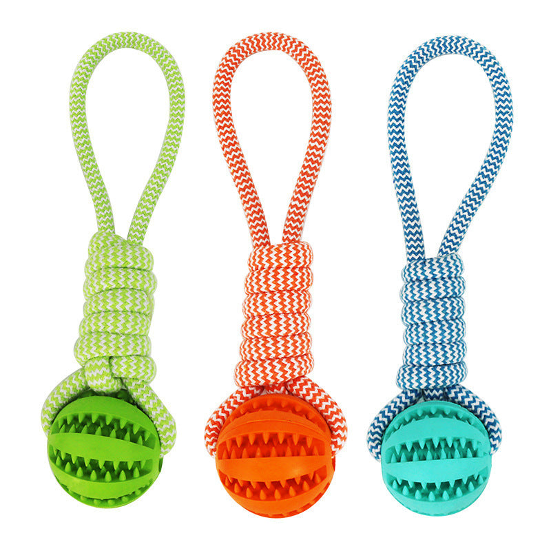 PlayPup Tug-n-Chew Ball Rope Toy