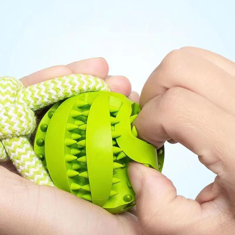 PlayPup Tug-n-Chew Ball Rope Toy