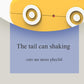 Cat Teasing Robot Laser Toy: Tail